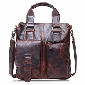 Vintage Buffalo Leather Satchel